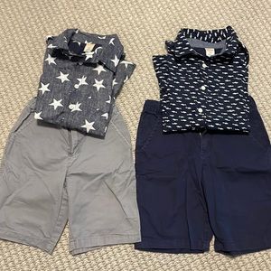 Boys size 7/8 shirt and shorts Gymboree